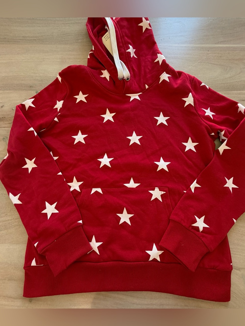 New Reflex Red Star Hoodie Patriotic Women’s Size XL